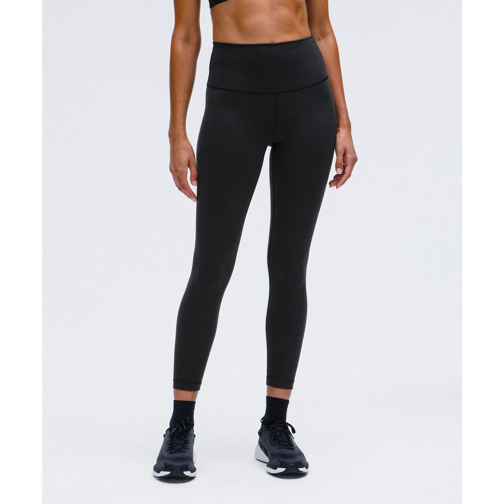 Lululemon 'Wunder' Black Nylon Train High-Rise Tight Size 4